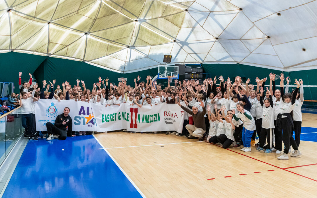  Il basket 3×3, insieme al Volley per gli studenti delle scuole di Roma